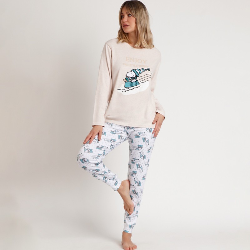 Pijama mujer Peanuts 62429 Interlock