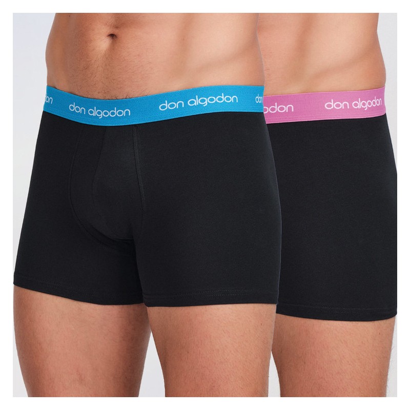 Bóxer hombre Don Algodón  2-pack Alg/elastano