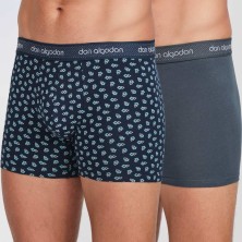 Bóxer hombre Don Algodón  2-pack Alg/elastano