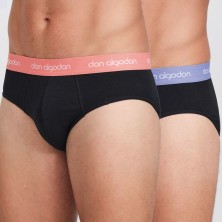 Slip hombre Don Algodón  2-pack Alg/elastano