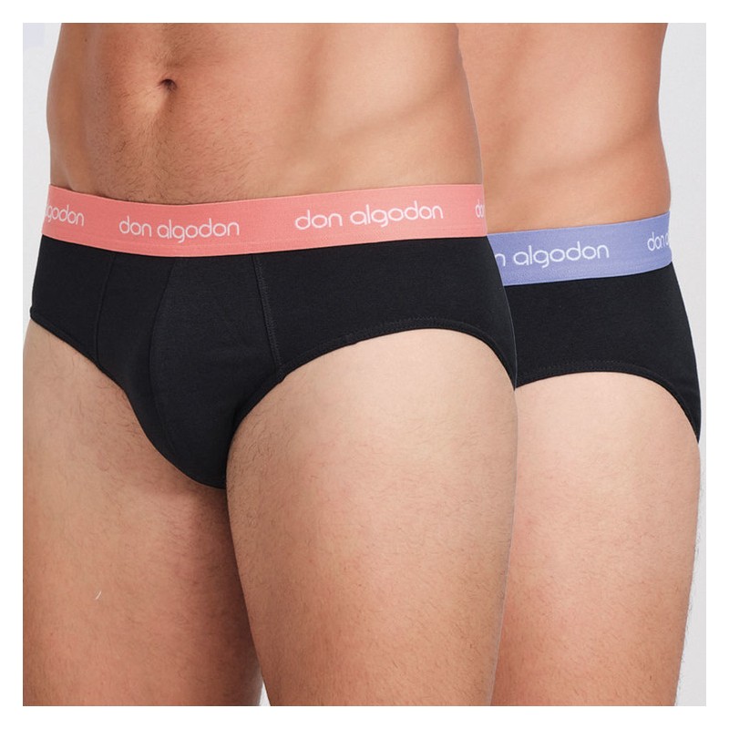 Slip hombre Don Algodón  2-pack Alg/elastano