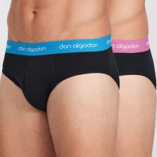 Slip hombre Don Algodón  2-pack Alg/elastano