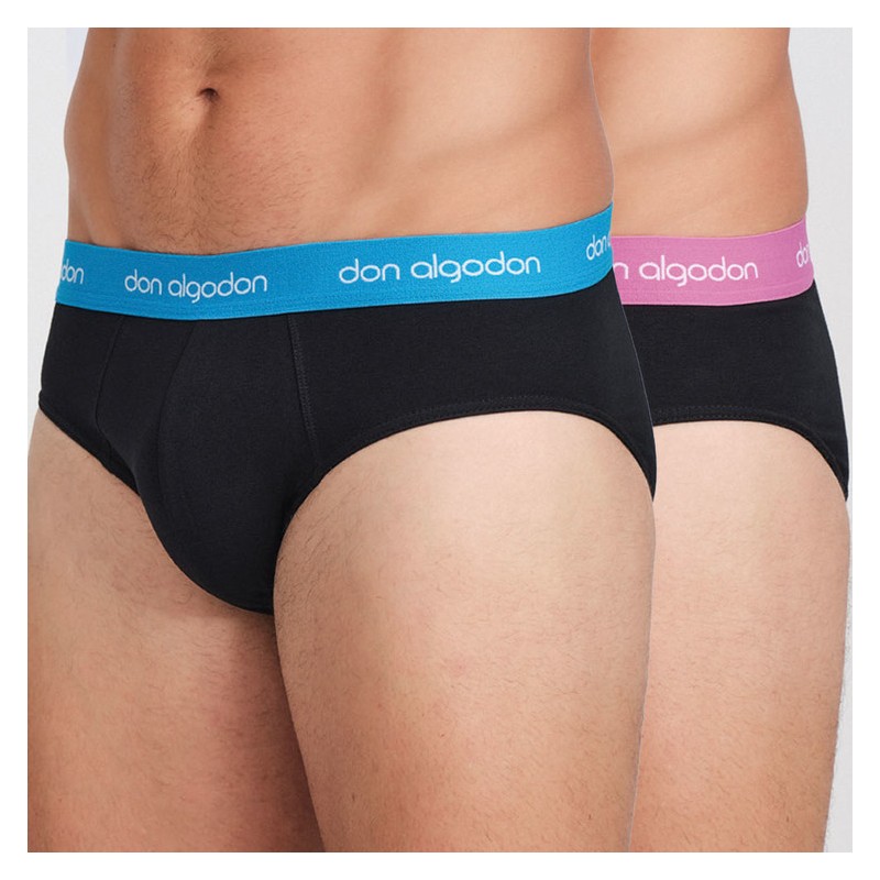 Slip hombre Don Algodón  2-pack Alg/elastano