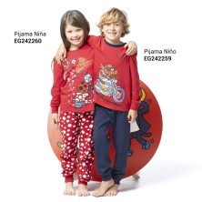 Pijama infantil niña Kukuxumusu 242260