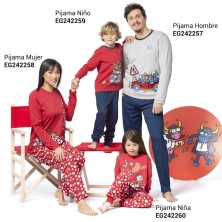 Pijama infantil niña Kukuxumusu 242260