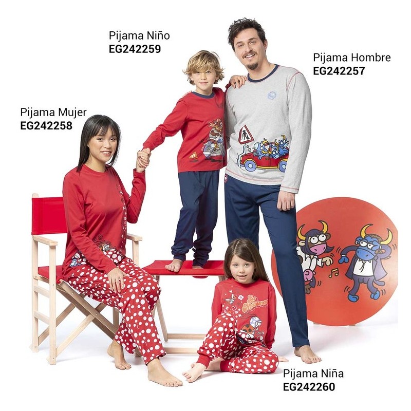 Pijama infantil niña Kukuxumusu 242260