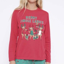 Pijama mujer MuyDemi 592052 Navidad Interlock