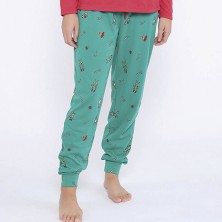 Pijama mujer MuyDemi 592052 Navidad Interlock