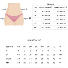 Braga faja mujer Promise W2002 Push-Up