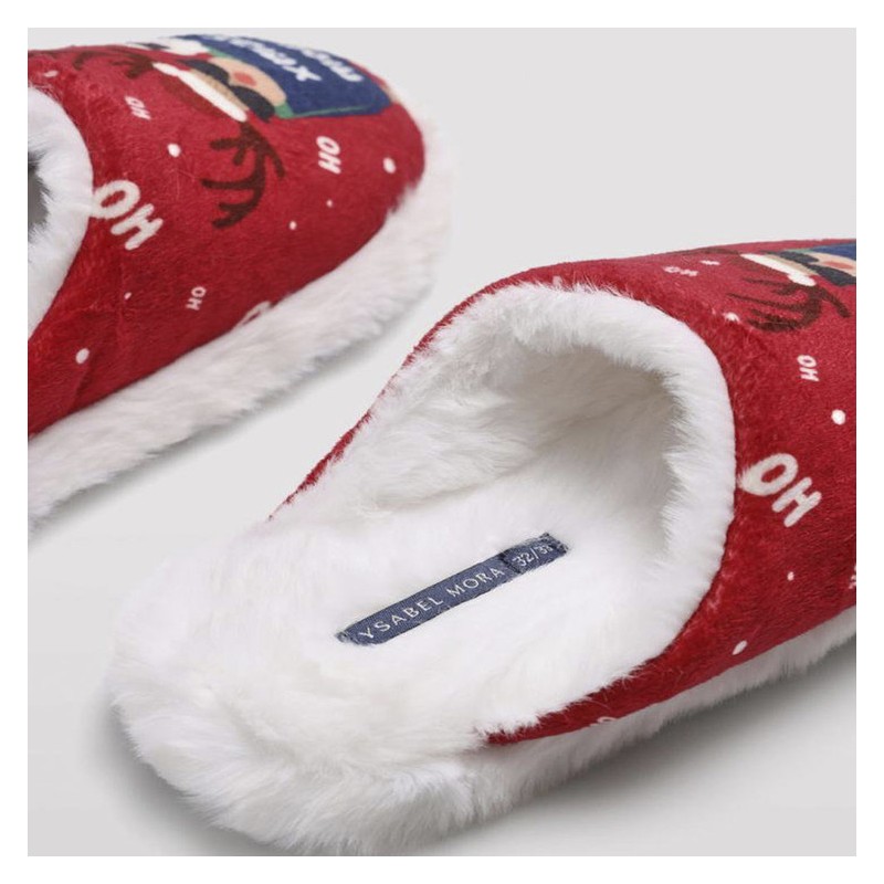 Zapatilla de casa infantil Ysabel Mora 44041 navidad