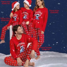 Pijama hombre Stitch 62197E Navidad