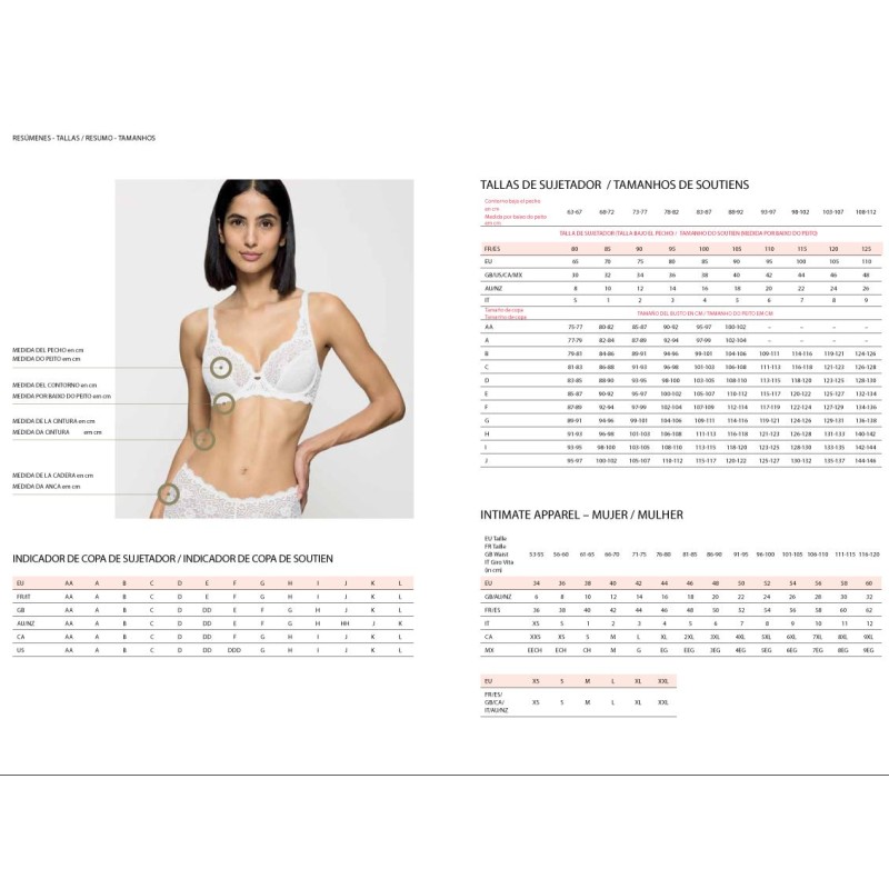 Sujetador Triumph Contouring Sensation W01 Copa C