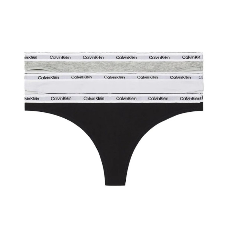 Tanga mujer Calvin Klein QD5209E_MP1 Pack de 3