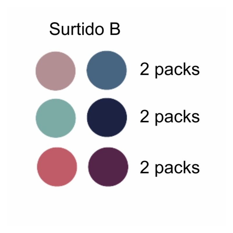 Braga mujer Kehat 2306B Caja de 6 bipacks Bikini