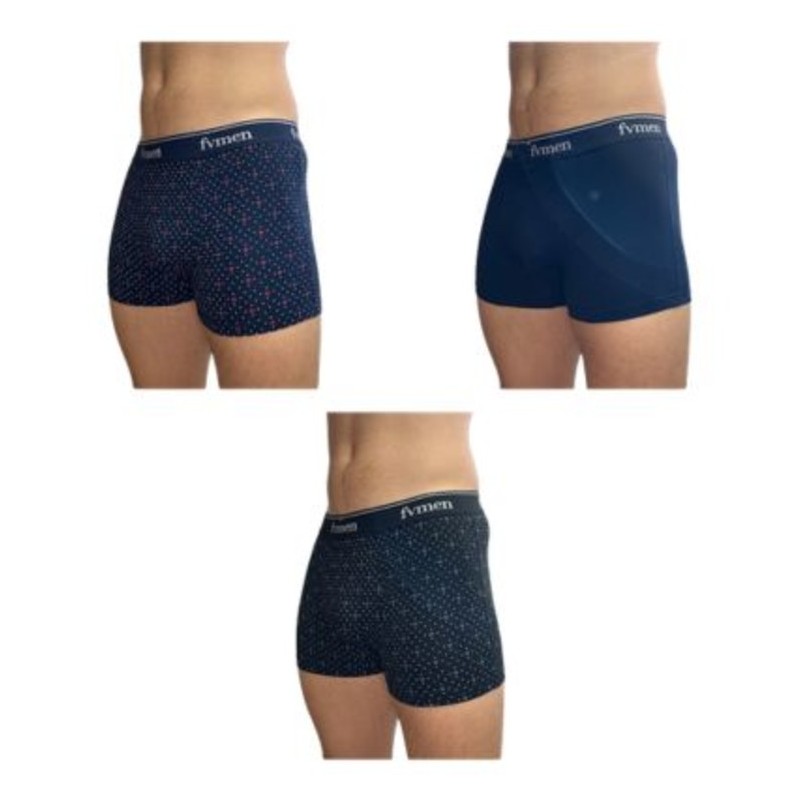 Bóxer hombre Fevitex  Bolsa de 12 fantasia
