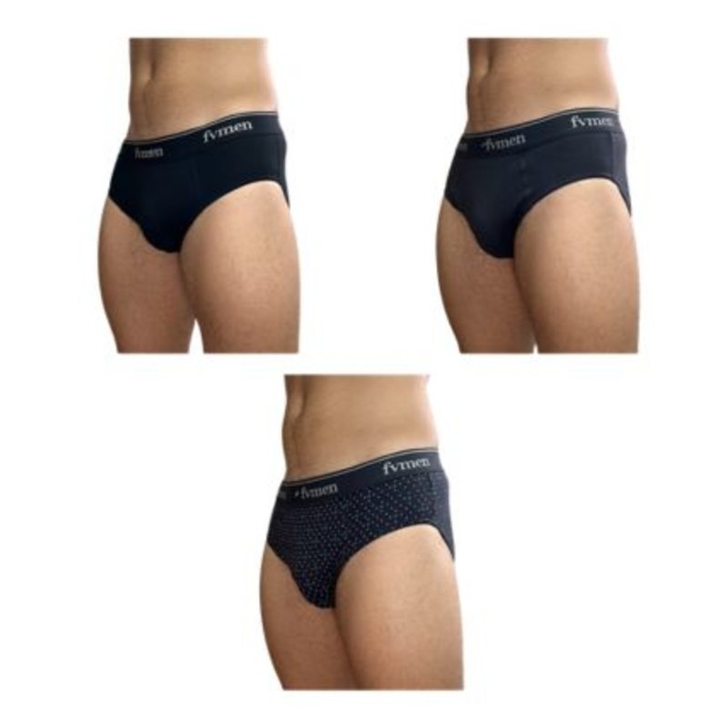 Slip hombre Fevitex  Bolsa de 12 fantasia