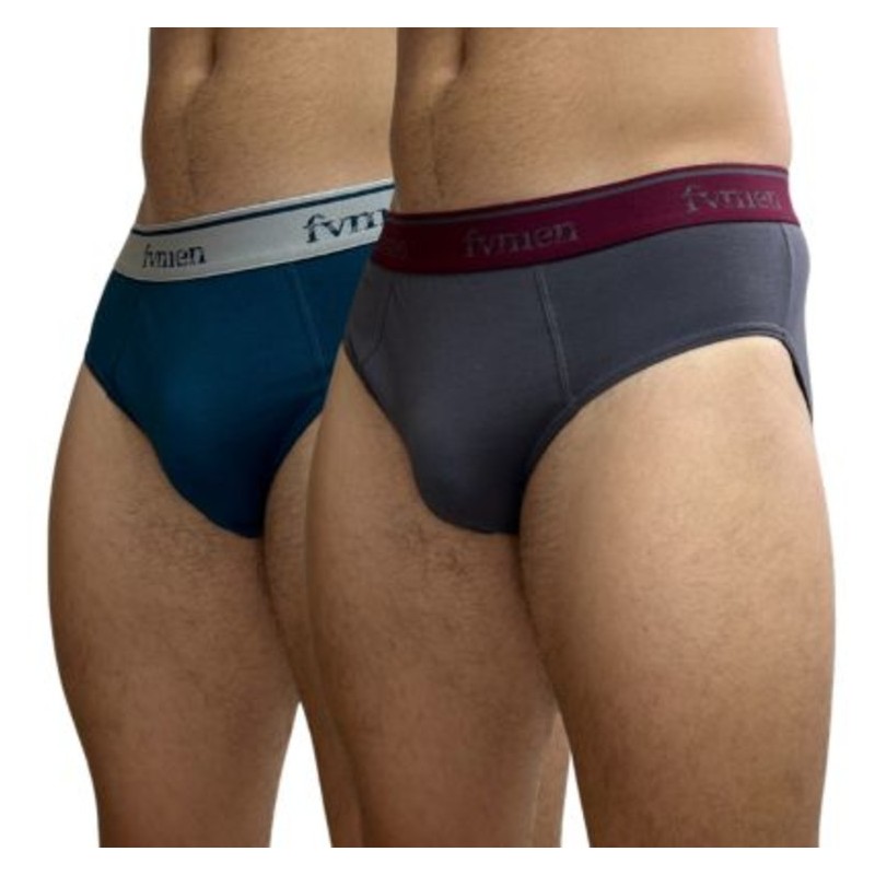 Slip hombre Fevitex  Pack de 2 Alg/lycra