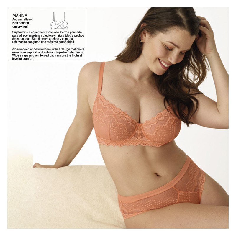 Conjunto mujer Promise Z15070 Copa C Aro sin relleno
