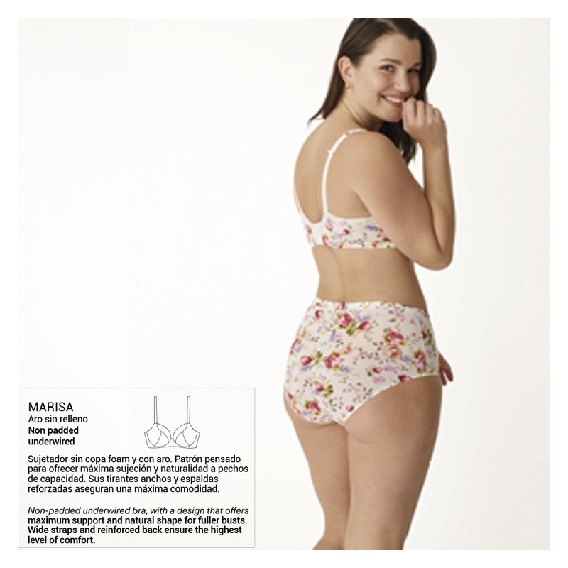 Conjunto mujer Promise Z15110 Copa C Aro sin relleno