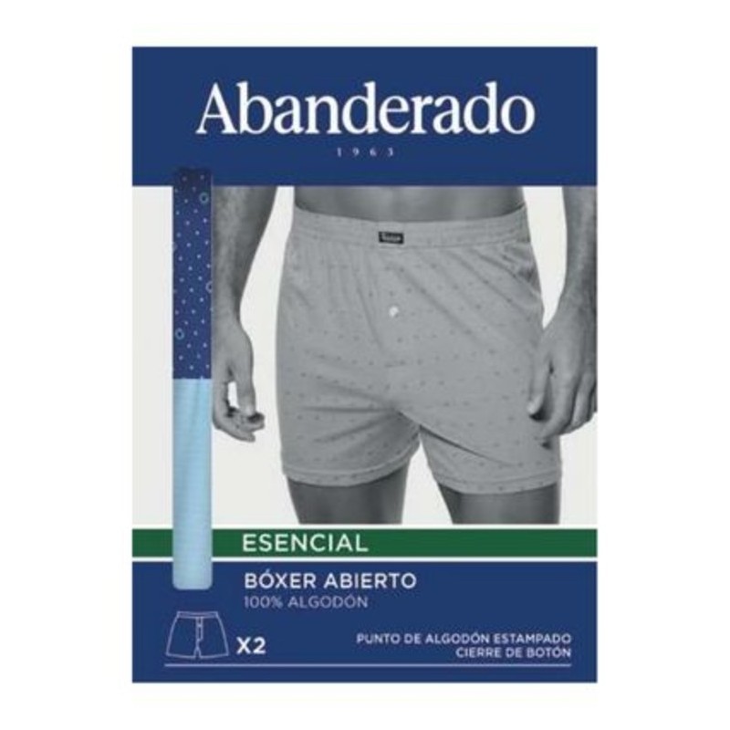 Bóxer hombre Abanderado ASS00100 Pack de 2