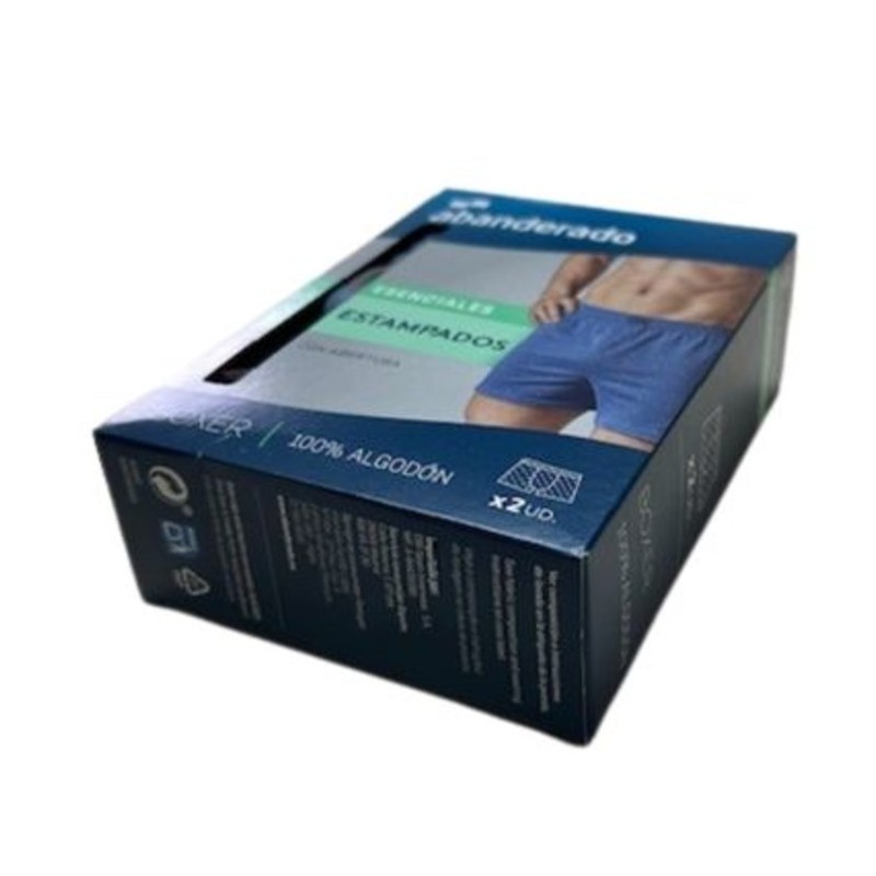 Bóxer hombre Abanderado ASS00100 Pack de 2