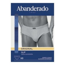 Slip hombre Abanderado ASS00080 Pack de 3