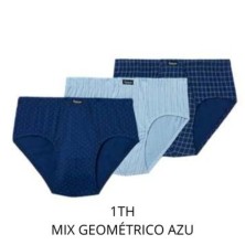 Slip hombre Abanderado ASS00090 Abiertos Pack de 3