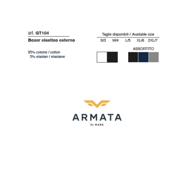 Bóxer hombre Armata di Mare GT104 Largo